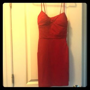 New Red Mini Cocktail Dress w/tags